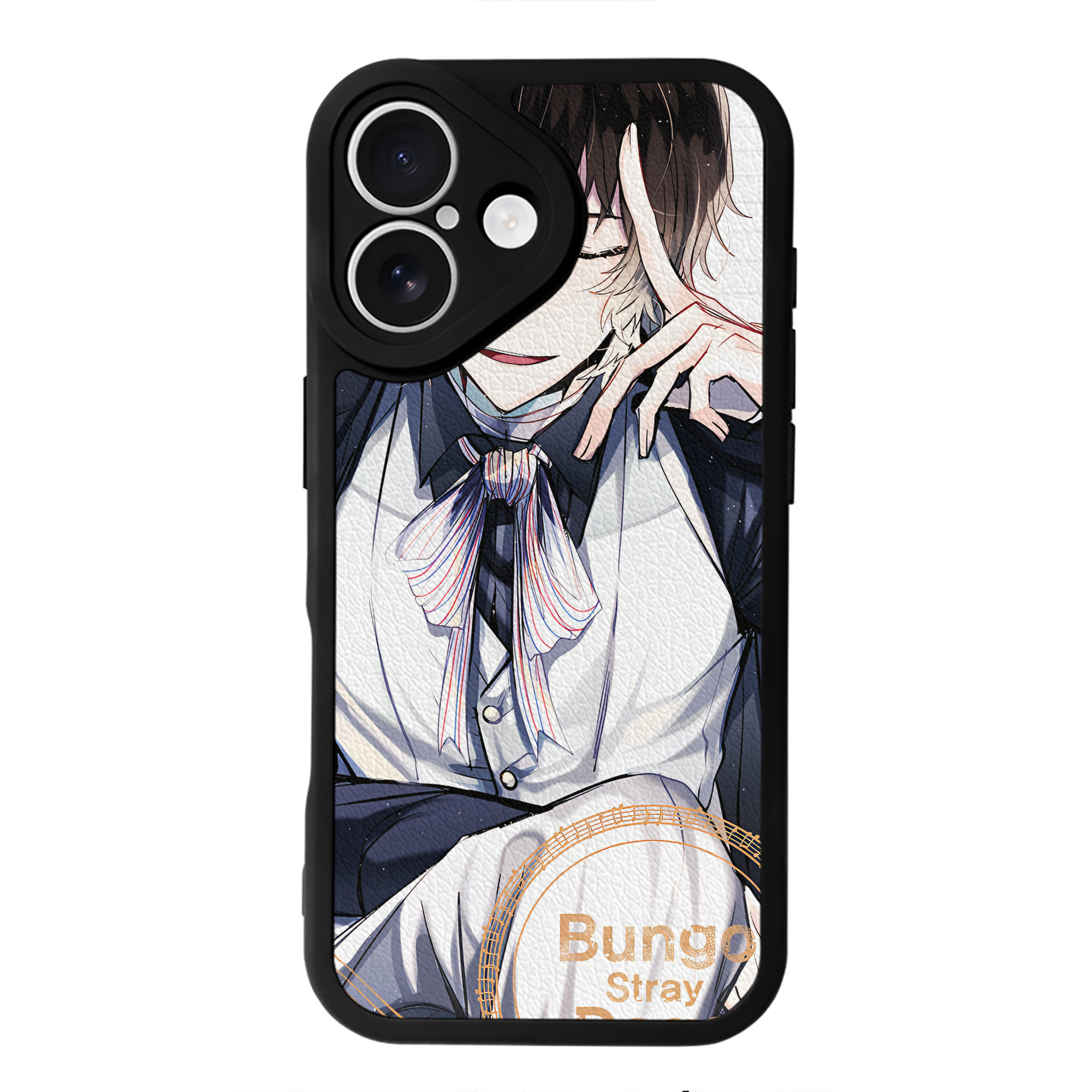 （画像用） 文豪ストレイドッグス Bungo Stray Dogs 【iPhone 16シリーズ対応】シリコンスマホケース（レザー調） 材質：シリコン